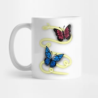 Butterfly glow Mug